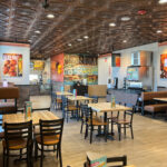 Interior of Golden Chick South Colleyville store