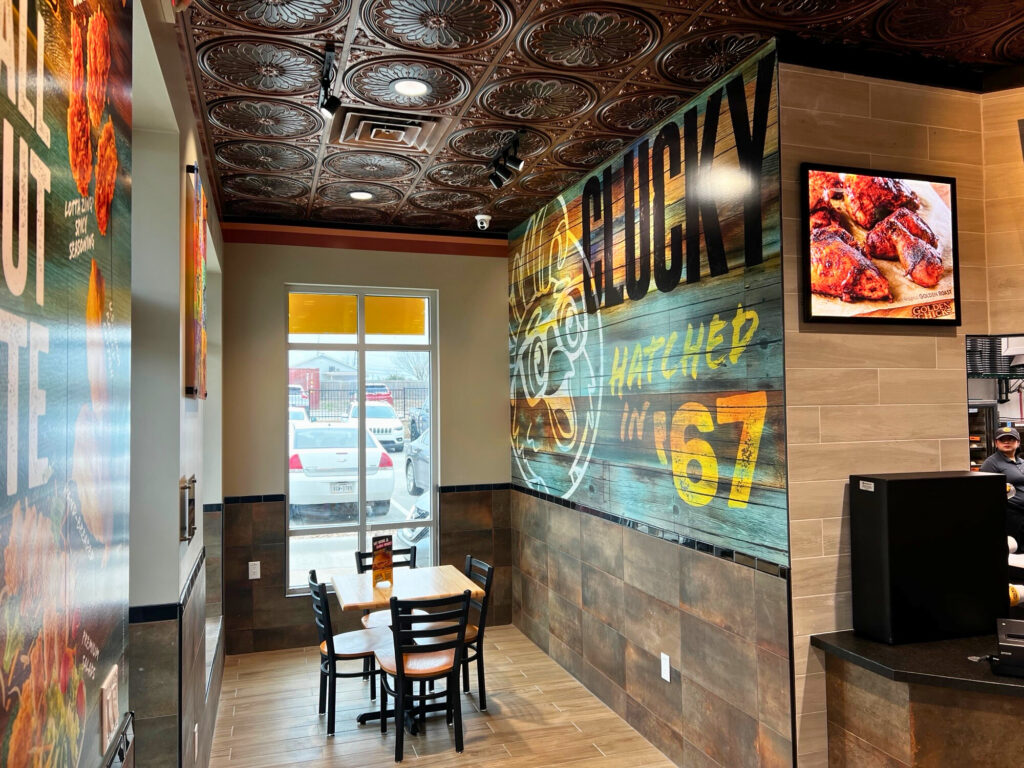 Ferris Golden Chick interior view